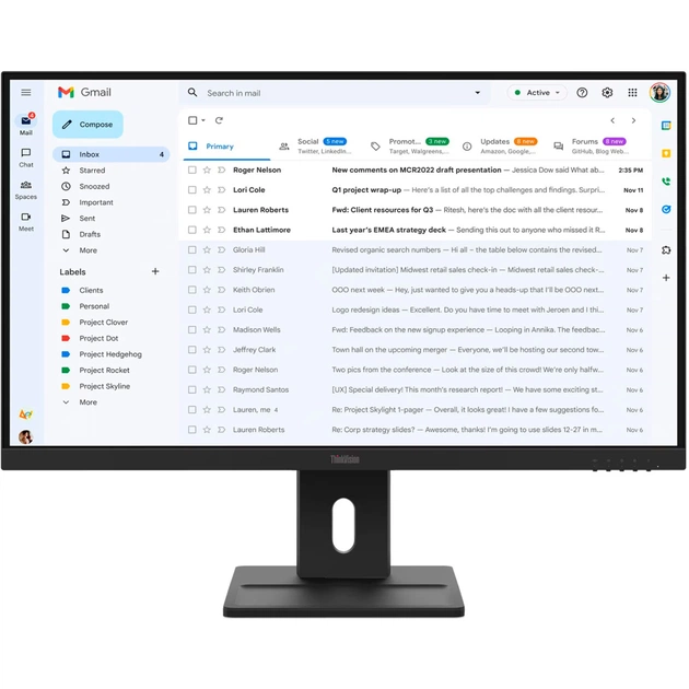 Монітор Lenovo E27-40 (64BCMAT4EU) - зображення 1
