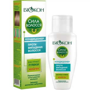 Кондиціонер для волосся Біокон Сила Волосся проти випадіння волосся 150 мл (4820160032316) зображення 1