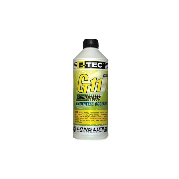 Антифриз E-TEC Gt11 Glycsol зелений кан. 1 л (2853) - изображение 1