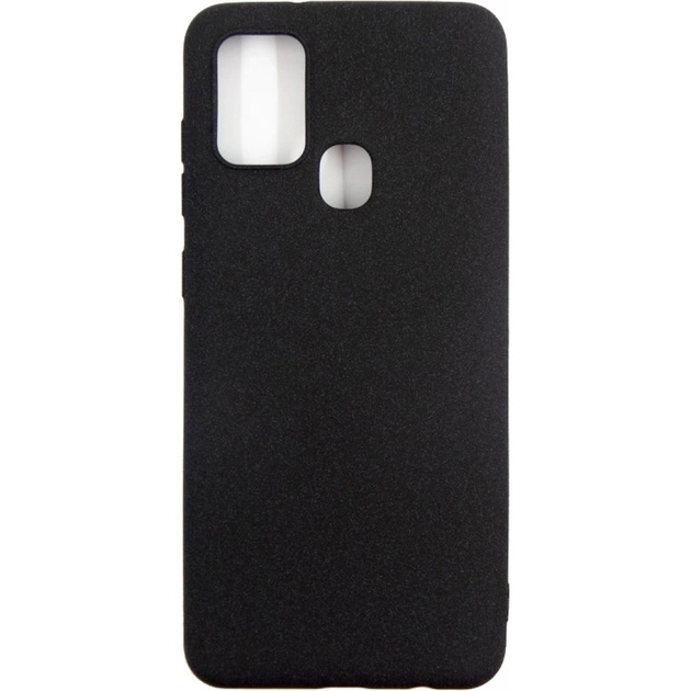 Чохол до мобільного телефона Dengos Carbon Samsung Galaxy A21s, black (DG-TPU-CRBN-74) (DG-TPU-CRBN-74) - зображення 1