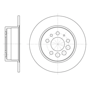 Гальмівний диск REMSA 6283.00 зображення 1