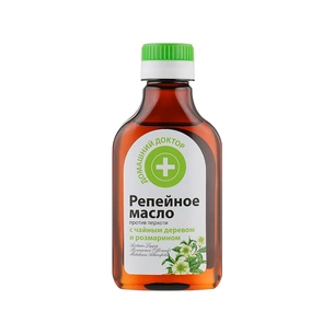 Олія для волосся Домашній Доктор Реп'яхова проти лупи 100 мл (4823015919565) изображение 1