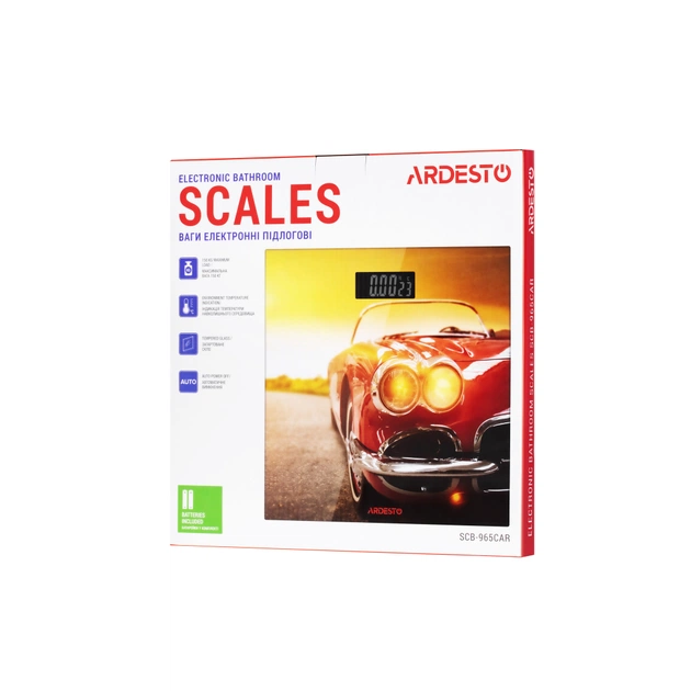 Весы напольные Ardesto SCB-965CAR - изображение 6