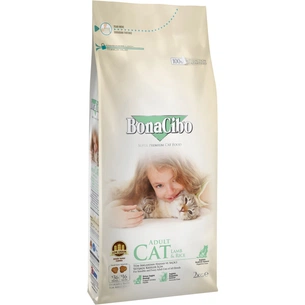 Сухий корм для кішок BonaCibo Adult Cat Lamb&Rice 2 кг (8694686406120) зображення 1