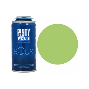 Фарба-аерозоль Pintyplus на водній основі Aqua, Зелена, 150 мл (8429576249804) зображення 1