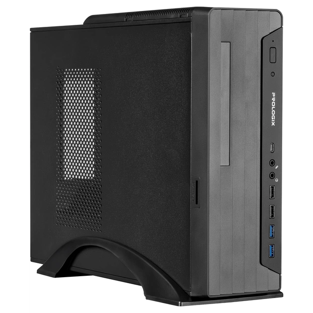 Корпус Prologix E117 Slim 400W Black - зображення 1