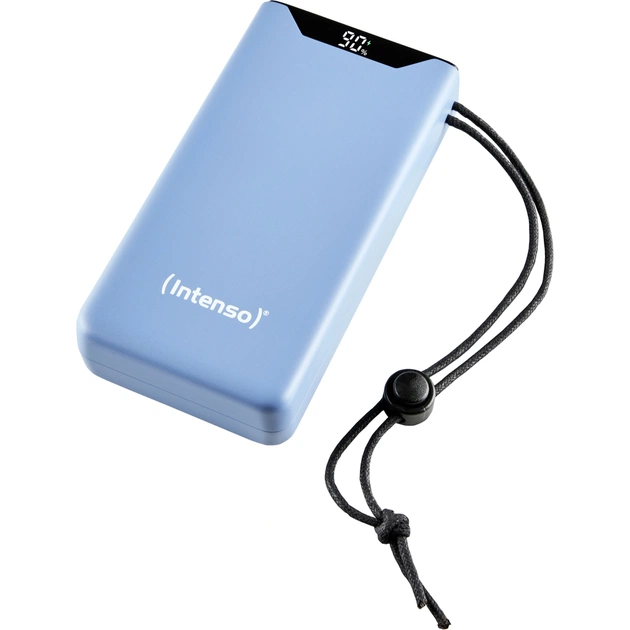 Батарея універсальна Intenso F20000 20000mAh PD/18W, QC3.0, blue (7332055) - зображення 1