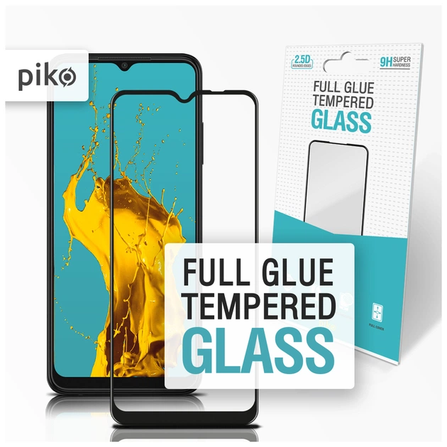 Стекло защитное Piko Full Glue Samsung A22 (1283126512582) - изображение 1