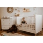 Ліжечко Klups Noah з перегородкою 120 х 60 см Біле (NOAH1) - зменшене зображення 5