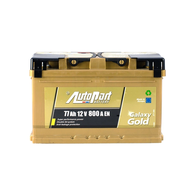 Аккумулятор автомобильный AutoPart 77 Ah/12V Galaxy Gold Ca-Ca (ARL077-GG0) - изображение 1