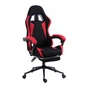 Крісло ігрове GT Racer X-2324 Black/Red (X-2324 Fabric Black/Red) - зменшене зображення 5