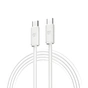 Дата кабель USB-C to USB-C 1.2m TPE 60W white Armorstandart (ARM75872) - зменшене зображення 1