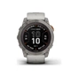 Смарт-годинник Garmin fenix 7X Pro Sapph Sol, Ti w/Gray/Orange Band, GPS (010-02778-15) - зменшене зображення 2