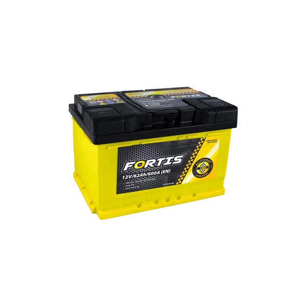 Акумулятор автомобільний FORTIS 62 Ah/12V Euro (FRT62-00) - зображення 1