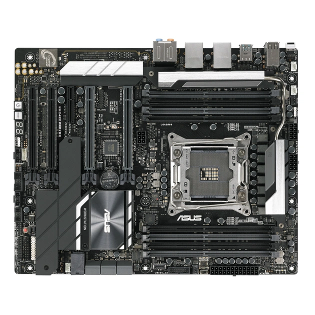 Серверна материнська плата ASUS WS C422 DC - зображення 1