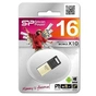 USB флеш накопичувач Silicon Power 16Gb Mobile X10 , OTG, Champague (SP016GBUF2X10V1C) - зменшене зображення 4