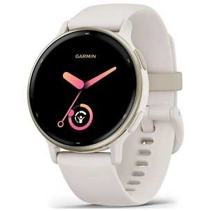 Смарт-годинник Garmin vivoactive 5, Ivory/Cream Gold, GPS (010-02862-11) зображення 1