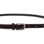 Ремінь Vintage Замшевий жіночий Темно-коричневий (20757) - зменшене зображення 6