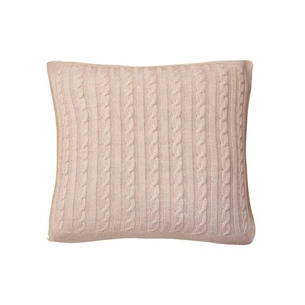 Наволочка Прованс декоративна в'язана SOFT Пудра 45х45 (011701) зображення 1