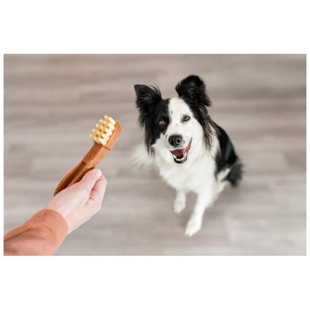 Лакомство для собак Whimzees Toothbrush M 12 шт (8718627750674) - изображение 7