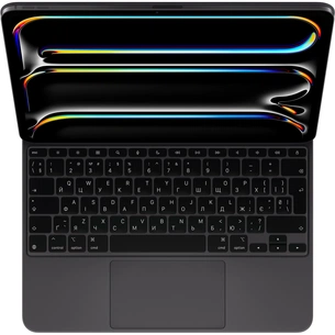 Чохол до планшета Apple Magic Keyboard for iPad Pro 13inch (M4) - Ukrainian - Black,Model A2974 (MWR53UA/A) зображення 1