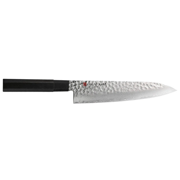 Кухонний ніж Kasumi Kuro Damascus Chef 210 mm (K-37021) - зображення 1