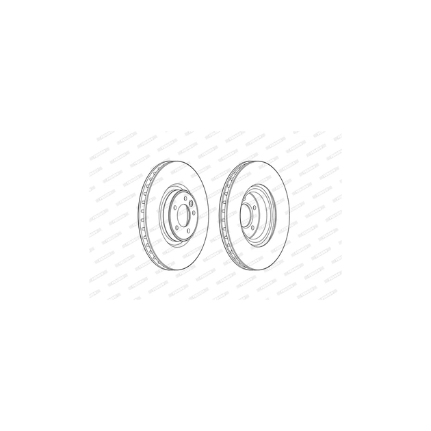 Гальмівний диск FERODO DDF2601C-1 - изображение 1
