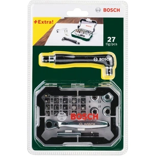 Набір біт Bosch Promobasket Set 19 шт + держатель + трещетка (2.607.017.392) picture 1
