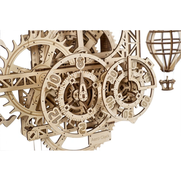 Конструктор Ugears Аеро Годинник настінний із маятником (70154) - picture 8