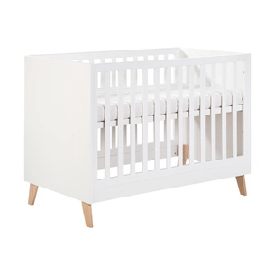 Ліжечко Klups Noah з перегородкою 120 х 60 см Біле (NOAH1) зображення 1