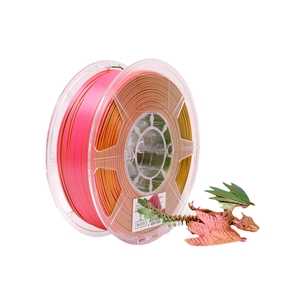 Пластик для 3D-принтера eSUN ePLA-Silk Mystic (triple color), 1,75мм, 1кг, gold-red-green (ePLA-SilkMystic-P175GRG1) зображення 1