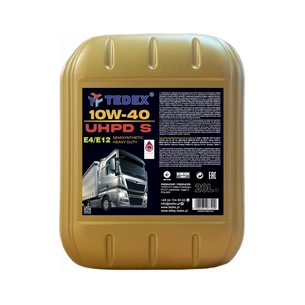Моторна олива TEDEX UHPD (S6) (SLDF-3) Motor Oil SAE10W-40  - 20л (1768) зображення 1