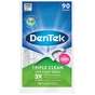 Флос-зубочистки DenTek Потрійне очищення 90 шт. (047701000816) - уменьшенное изображение 1