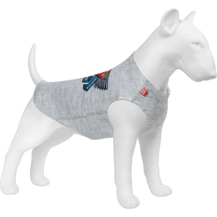 Борцівка для тварин WAUDOG Clothes "Супермен, правда, справедливість" XS30 (293-1021) зображення 1