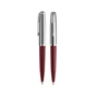 Ручка кулькова Parker PARKER 51 Burgundy CT BP (55 132) - уменьшенное изображение 2