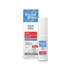 Крем для обличчя Біокон Hirudo Derm Extra Dry Aqua Ideal Зволожувальний денний 50 мл (4820008319036) зображення 1