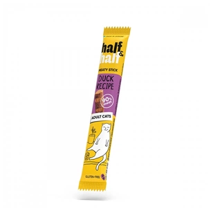 Ласощі для котів Half&Half у формі м'ясних паличок з качкою 5 г (4823082431892) зображення 1