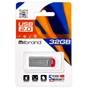 USB флеш накопичувач Mibrand 32GB Falcon Silver-Red USB 2.0 (MI2.0/FA32U7R) - зменшене зображення 2