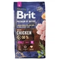 Сухий корм для собак Brit Premium Dog Adult S 8 кг (8595602526307) - зменшене зображення 2