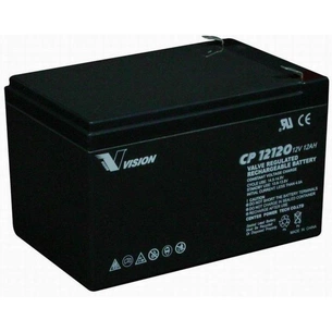 Батарея до ДБЖ Vision CP 12V 12Ah (CP12120) зображення 1