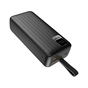 Батарея універсальна ColorWay 30 000 mAh PD/18W, QC3.0/22.5, Digital Display, Black (CW-PB300LPC5BK-PDD) - зменшене зображення 5