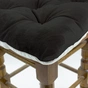 Подушка на стілець MirSon 28-0007 Black Velvet 40х40 см (2200006185918) - зменшене зображення 3