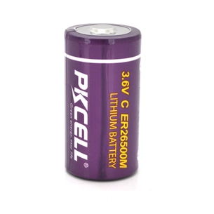 Батарейка ER26500M (size C), 3.6V 6500mah, Lithium, OEM PkCell (ER26500M) зображення 1