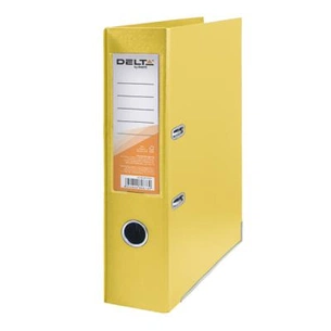 Папка - реєстратор Delta by Axent double-sided PP 7,5 cм, disassembled, yellow (D1712-08P) зображення 1