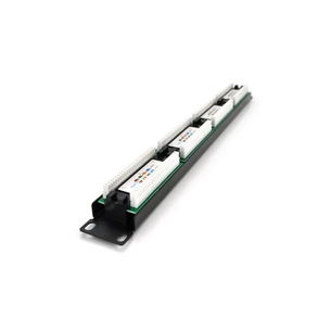 Патч-панель 19" 24xRJ-45 UTP cat. 5е, 1U Pipo (PP245191U) изображение 1