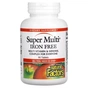 Мультивітамін Natural Factors Супер-Мультивітамін, без заліза, Super Multi, 90 таблеток (NFS-01508) - зменшене зображення 1