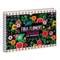 Альбом для малювання Yes А4 20 аркушів спіраль Folk flowers (130535) - зменшене зображення 1