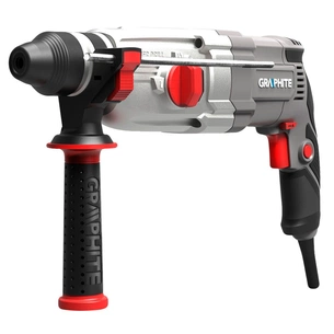 Перфоратор Graphite SDS-plus, 900Вт, 3.4Дж, кейс 6.1кг (58G539) изображение 1