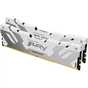 Модуль пам'яті для комп'ютера DDR5 32GB (2x16GB) 7600 MHz Renegade White XMP Kingston Fury (ex.HyperX) (KF576C38RWK2-32) - зменшене зображення 3