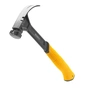 Молоток DeWALT CURVE-CLAW, суцільнометалевий, 567 г, з гвоздодером. (DWHT51009-0) - зменшене зображення 3